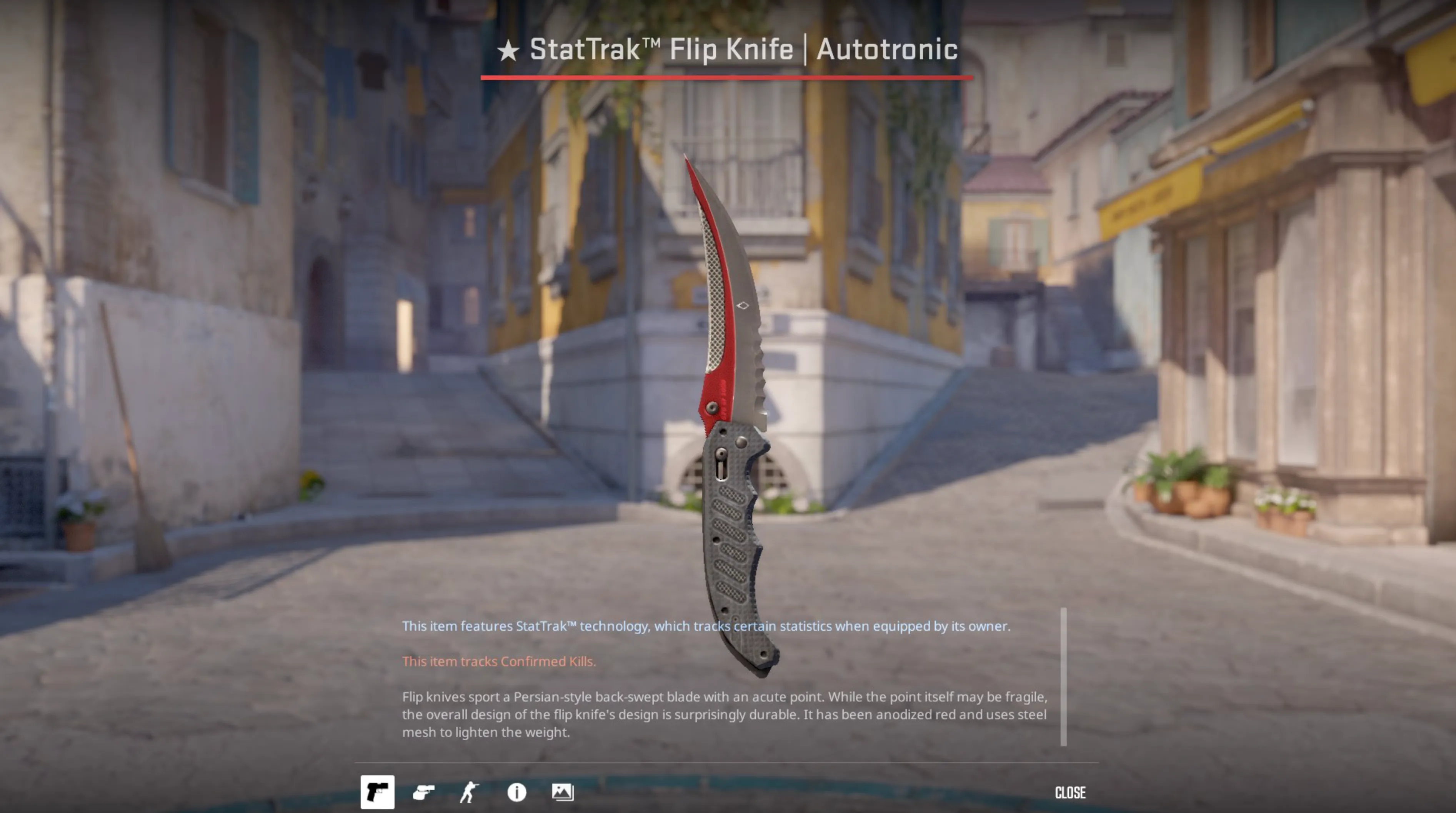 Flip Knife Autotronic
